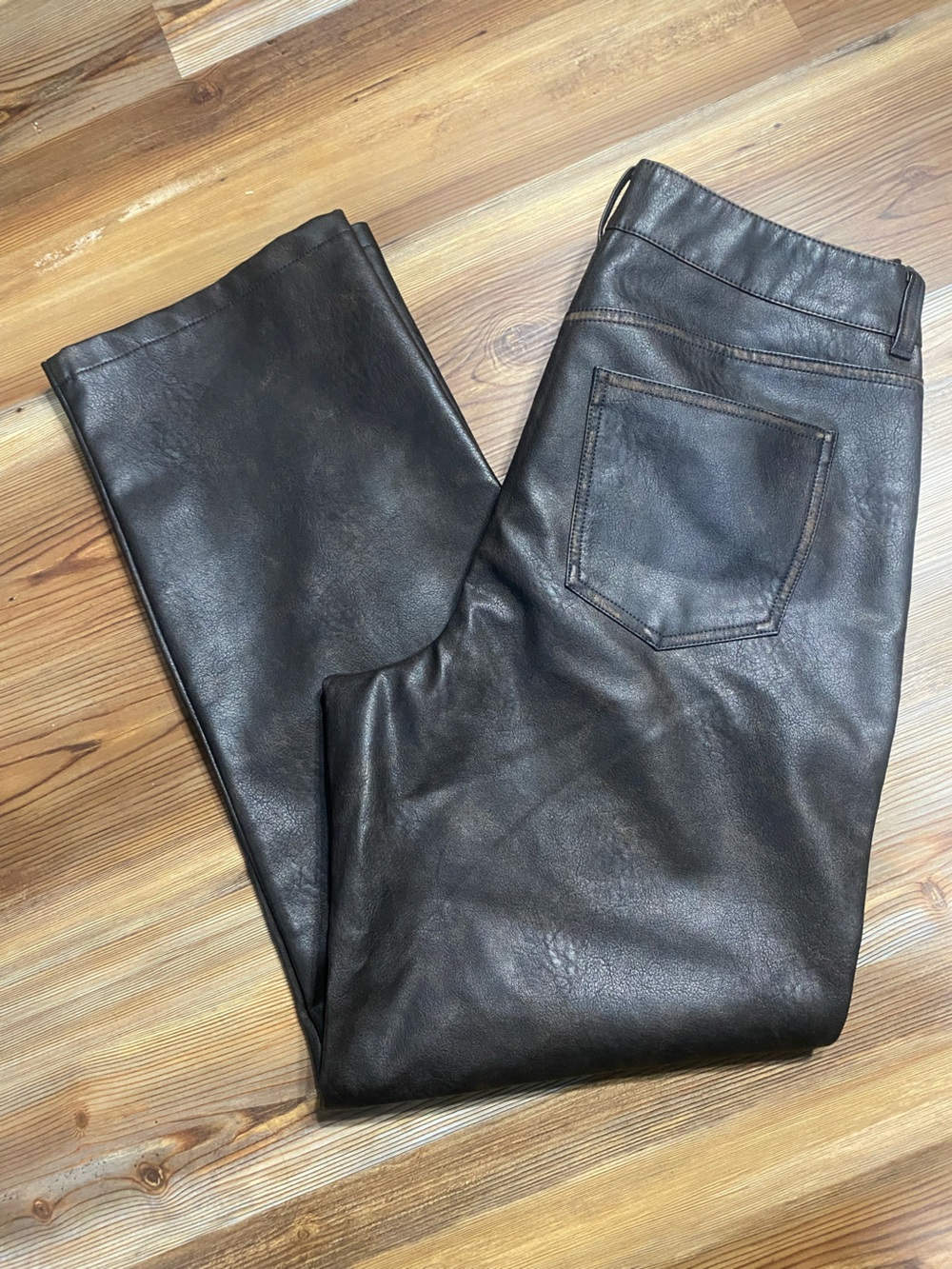 4/$16 Garage Faux Leather Pants